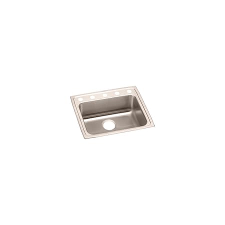 Classic SS 25 X 21-1/4 X 6, Single Bowl Drop-in ADA Sink